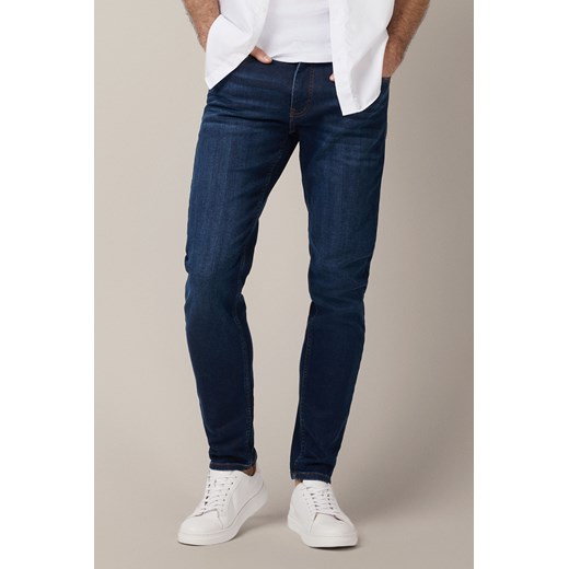 Jeansy Granatowe Ignazio ze sklepu Lancerto S.A. w kategorii Jeansy męskie - zdjęcie 187346636