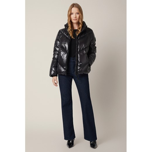 Kurtka Puchowa Czarna Rorby ze sklepu Lancerto S.A. w kategorii Kurtki i płaszcze damskie - zdjęcie 187346656