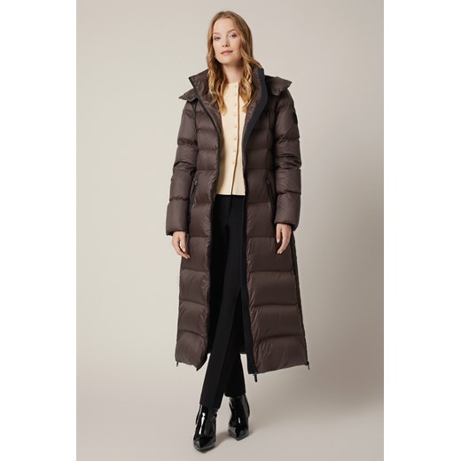 Kurtka Puchowa Brązowa Maidstone ze sklepu Lancerto S.A. w kategorii Kurtki i płaszcze damskie - zdjęcie 187346678