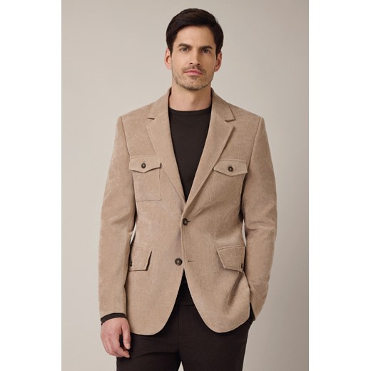 Marynarka Beżowa Lothar ze sklepu Lancerto S.A. w kategorii Marynarki męskie - zdjęcie 187346686