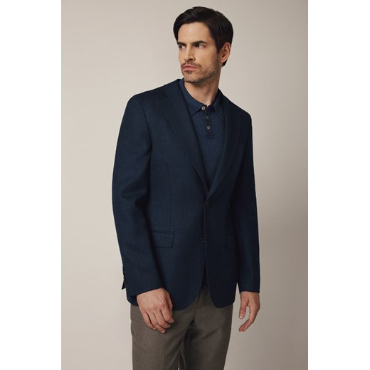 Marynarka Wełniana Ciemnogranatowa Frascati ze sklepu Lancerto S.A. w kategorii Marynarki męskie - zdjęcie 187346688