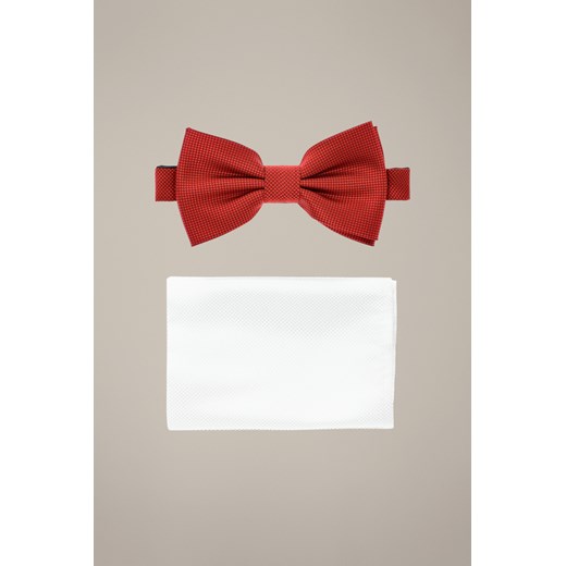 Mucha Czerwona Plus Biała Poszetka ze sklepu Lancerto S.A. w kategorii Muchy - zdjęcie 187346706