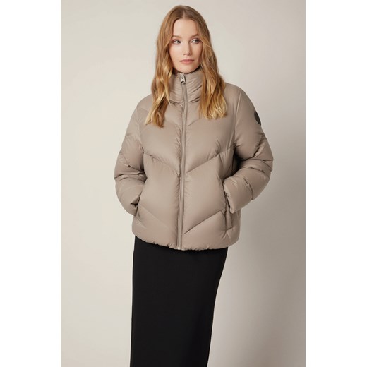 Kurtka Puchowa Beżowa Rorby ze sklepu Lancerto S.A. w kategorii Kurtki i płaszcze damskie - zdjęcie 187346718