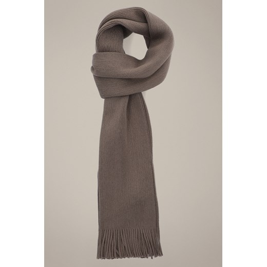 Szal Wełniany Khaki Unisex ze sklepu Lancerto S.A. w kategorii Dodatki męskie - zdjęcie 187346777