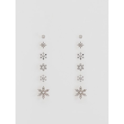 Reserved - Zestaw kolczyków - srebrny ze sklepu Reserved w kategorii Kolczyki - zdjęcie 187347585