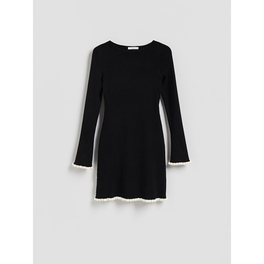 Reserved - Sukienka z wiskozą - czarny Reserved M Reserved