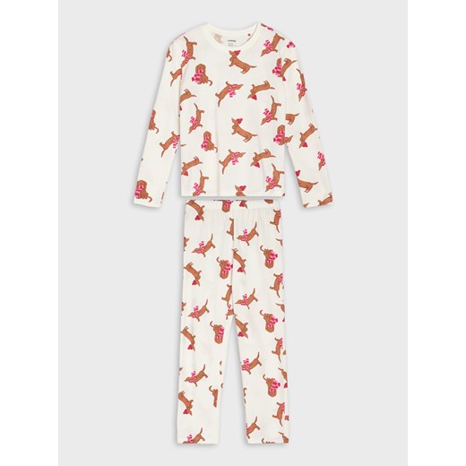 Sinsay - Piżamy dwuczęściowe 2 pack - pomarańczowy Sinsay 104 (3-4 l) Sinsay