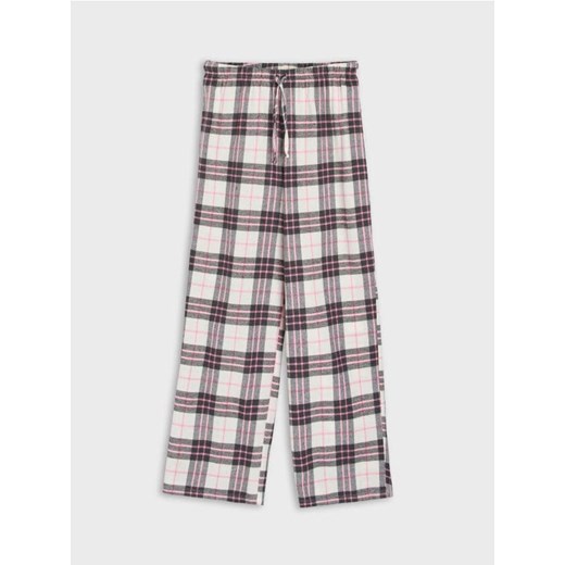 Sinsay - Spodnie od piżamy w kratę - różowy Sinsay XXL Sinsay