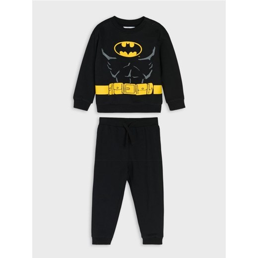 Sinsay - Komplet: bluza i spodnie Batman - czarny ze sklepu Sinsay w kategorii Komplety chłopięce - zdjęcie 187348397