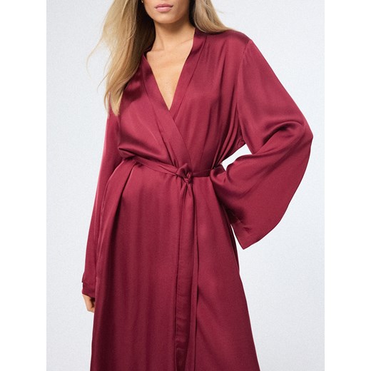 Mohito - Szlafrok - kasztanowy ze sklepu Mohito w kategorii Szlafroki damskie - zdjęcie 187349139