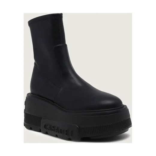 Casadei Skórzane botki na platformie MALLEOLO LAB ze sklepu Gomez Fashion Store w kategorii Botki - zdjęcie 187349658