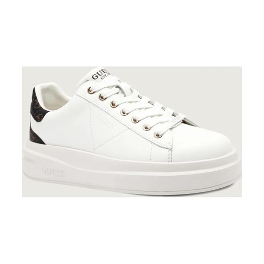 Guess Skórzane sneakersy ELBINA ze sklepu Gomez Fashion Store w kategorii Buty sportowe damskie - zdjęcie 187349698