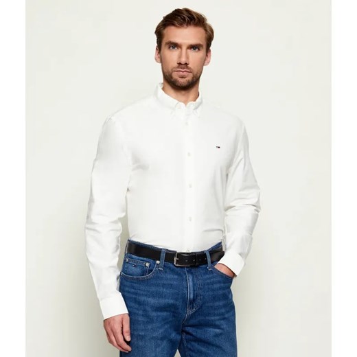 Tommy Jeans Koszula | Regular Fit | oxford ze sklepu Gomez Fashion Store w kategorii Koszule męskie - zdjęcie 187349796