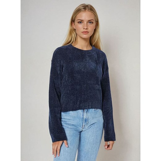 Monki Sweter w kolorze granatowym Monki M okazja Limango Polska