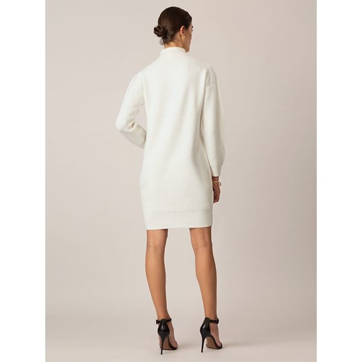 APART Sukienka dzianinowa w kolorze kremowym 44/46 Limango Polska okazja