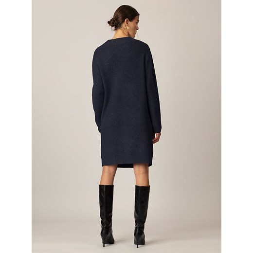 APART Sukienka dzianinowa w kolorze granatowym 36/38 wyprzedaż Limango Polska