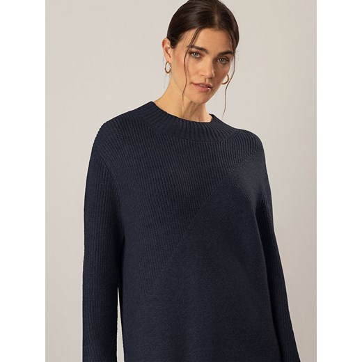 APART Sukienka dzianinowa w kolorze granatowym 44/46 wyprzedaż Limango Polska