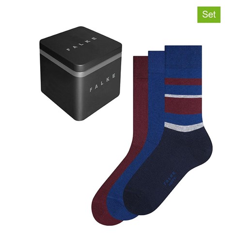 Falke Skarpety antypoślizgowe (3 pary) &quot;Happy Box&quot; w kolorze Falke 39-42 Limango Polska wyprzedaż