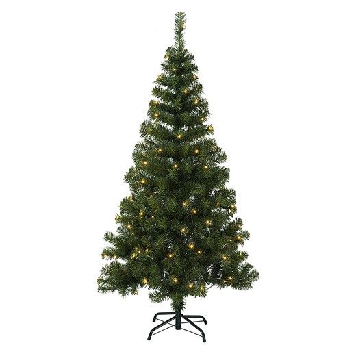 STAR Trading Dekoracyjna choinka LED &quot;Ottawa&quot; w kolorze zielonym - wys. 150 x Ø 80 cm ze sklepu Limango Polska w kategorii Dekoracje bożonarodzeniowe - zdjęcie 187351257