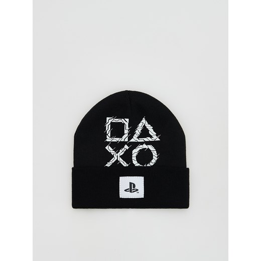 Reserved - Dzianinowa czapka Playstation - czarny ze sklepu Reserved w kategorii Czapki dziecięce - zdjęcie 187351758