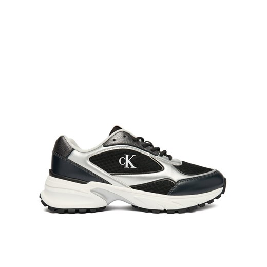 Sneakersy Calvin Klein Hike Runner Laceup Mesh Mix Met YM0YM01402 Czarny ze sklepu eobuwie.pl w kategorii Buty sportowe męskie - zdjęcie 187352175