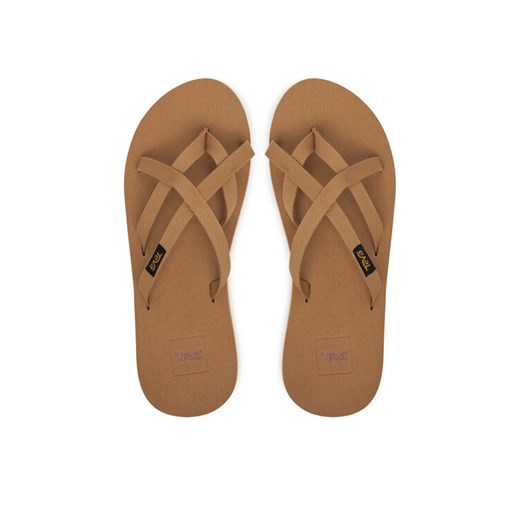Japonki Teva Olowahu 6840 Brązowy ze sklepu eobuwie.pl w kategorii Klapki damskie - zdjęcie 187352215