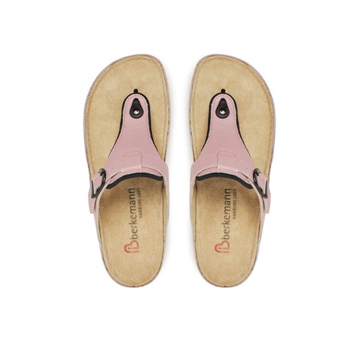Japonki Berkemann Mila 1351-297 Różowy ze sklepu eobuwie.pl w kategorii Klapki damskie - zdjęcie 187352226
