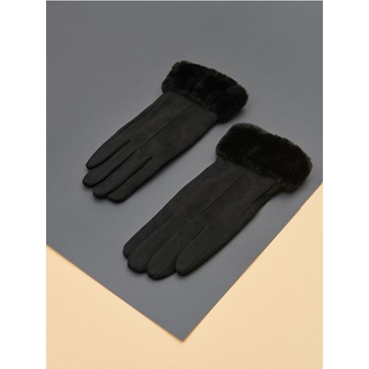 Sinsay - Rękawiczki - czarny ze sklepu Sinsay w kategorii Rękawiczki damskie - zdjęcie 187353868