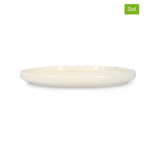 Salt and Pepper Talerze obiadowe (4 szt.) &quot;Studio Urban&quot; w kolorze kremowym - Ø 26 cm ze sklepu Limango Polska w kategorii Naczynia - zdjęcie 187355306