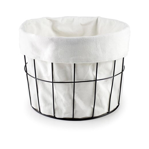 Ibili Koszyk w kolorze czarno-białym na pieczywo - Ø 25 cm ze sklepu Limango Polska w kategorii Pojemniki kuchenne - zdjęcie 187355428