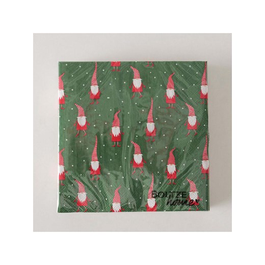 Boltze Serwetki (20 szt.) &quot;Kurt&quot; w kolorze zielono-czerwonym ze sklepu Limango Polska w kategorii Akcesoria kuchenne - zdjęcie 187355496