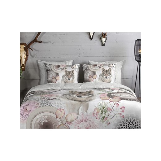 Hip Komplet pościeli flanelowej &quot;Isaci&quot; w kolorze szarym Hip 135x200 cm Limango Polska wyprzedaż