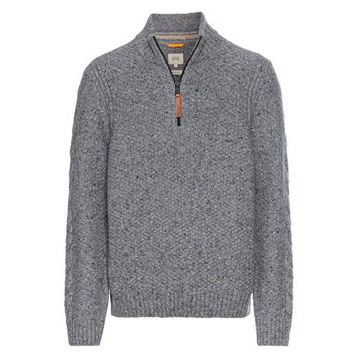 Camel Active Sweter w kolorze szarym ze sklepu Limango Polska w kategorii Swetry męskie - zdjęcie 187357028