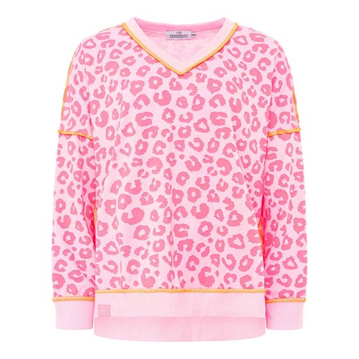 Zwillingsherz Bluza &quot;Soft Leo&quot; w kolorze jasnoróżowym ze sklepu Limango Polska w kategorii Bluzy damskie - zdjęcie 187357235