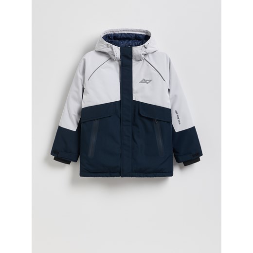 Reserved - Kurtka z kapturem - granatowy ze sklepu Reserved w kategorii Kurtki chłopięce - zdjęcie 187357947