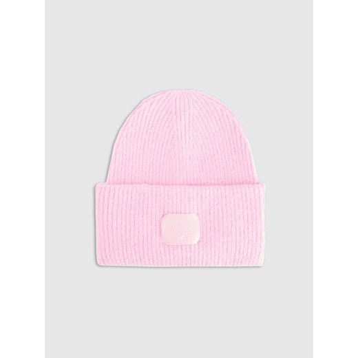 Dziewczęca czapka zimowa 4F 4FJRAW25ACAPF0811 - różowa ze sklepu Sportstylestory.com w kategorii Czapki dziecięce - zdjęcie 187358817
