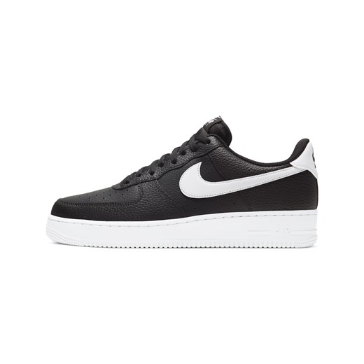 Buty męskie Nike Air Force 1 '07 - Czerń ze sklepu Nike poland w kategorii Buty sportowe męskie - zdjęcie 187358995