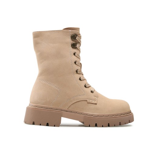 Trzewiki Jenny Fairy WS5899-04 Beżowy ze sklepu eobuwie.pl w kategorii Workery damskie - zdjęcie 187359099