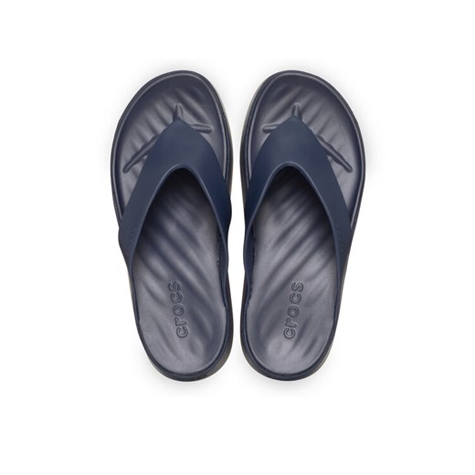 Crocs Japonki Getaway Platform Flip 209410 Granatowy ze sklepu MODIVO w kategorii Klapki damskie - zdjęcie 187359385
