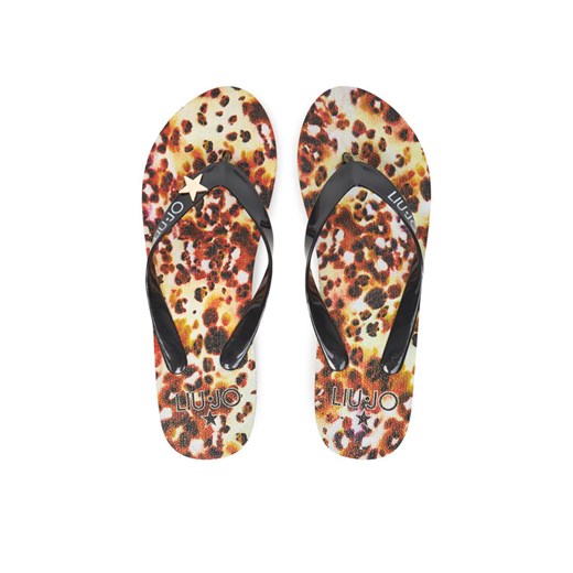 Liu Jo Japonki Ciabatta VA5188 E1005 Czarny ze sklepu MODIVO w kategorii Klapki damskie - zdjęcie 187359397