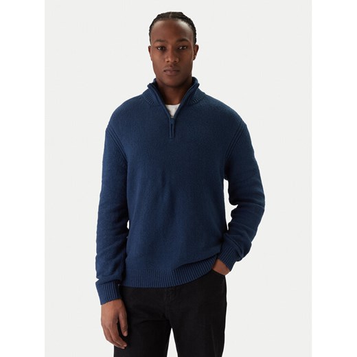 Jack & Jones Sweter Point 12287316 Niebieski Relaxed Fit ze sklepu MODIVO w kategorii Swetry męskie - zdjęcie 187359436