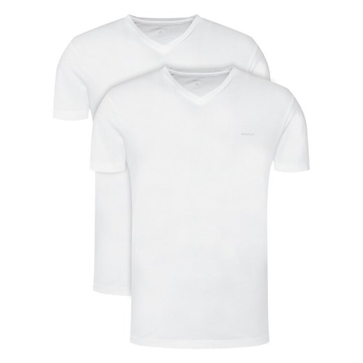Gant Komplet t-shirtów 900012018 Biały Regular Fit ze sklepu MODIVO w kategorii T-shirty męskie - zdjęcie 187359467
