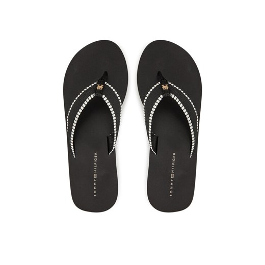 Tommy Hilfiger Japonki FW0FW08738 Czarny ze sklepu MODIVO w kategorii Klapki damskie - zdjęcie 187359468