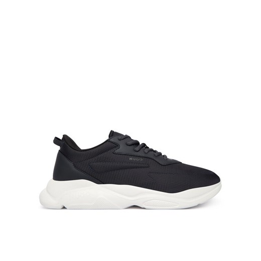 HUGO Sneakersy Leon 50552689 Granatowy ze sklepu MODIVO w kategorii Buty sportowe męskie - zdjęcie 187359567