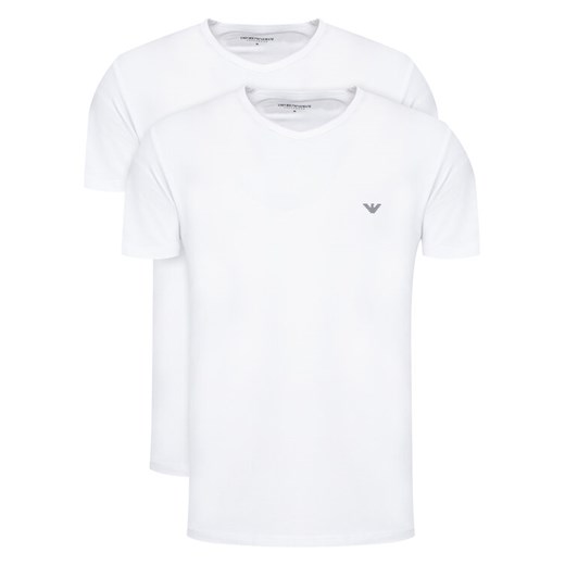 Emporio Armani Underwear Komplet t-shirtów EM000392 AF14132 M0082 Biały Regular Fit ze sklepu MODIVO w kategorii T-shirty męskie - zdjęcie 187359579