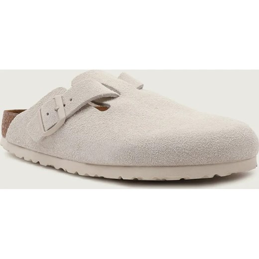 Birkenstock Mule Boston VL | narrow fit | zamsz ze sklepu Gomez Fashion Store w kategorii Klapki damskie - zdjęcie 187361409