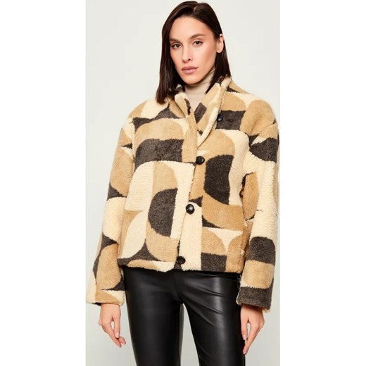 Ba&sh Kurtka FUTURA | Regular Fit | shearling ze sklepu Gomez Fashion Store w kategorii Kurtki damskie - zdjęcie 187362215