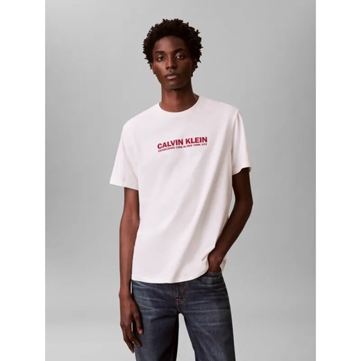 Calvin Klein T-shirt | Regular Fit ze sklepu Gomez Fashion Store w kategorii T-shirty męskie - zdjęcie 187362268