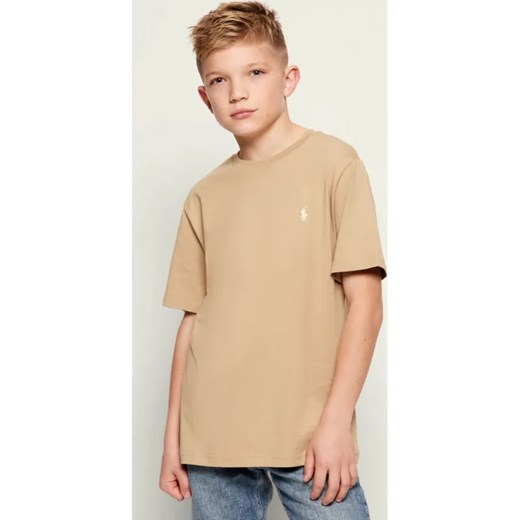 POLO RALPH LAUREN T-shirt | Regular Fit ze sklepu Gomez Fashion Store w kategorii T-shirty chłopięce - zdjęcie 187362285