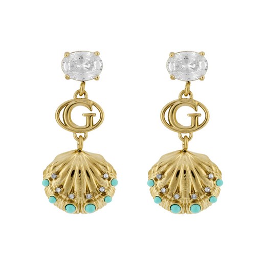 Kolczyki Guess JUBE05 124JW Złoty ze sklepu eobuwie.pl w kategorii Kolczyki - zdjęcie 187362435